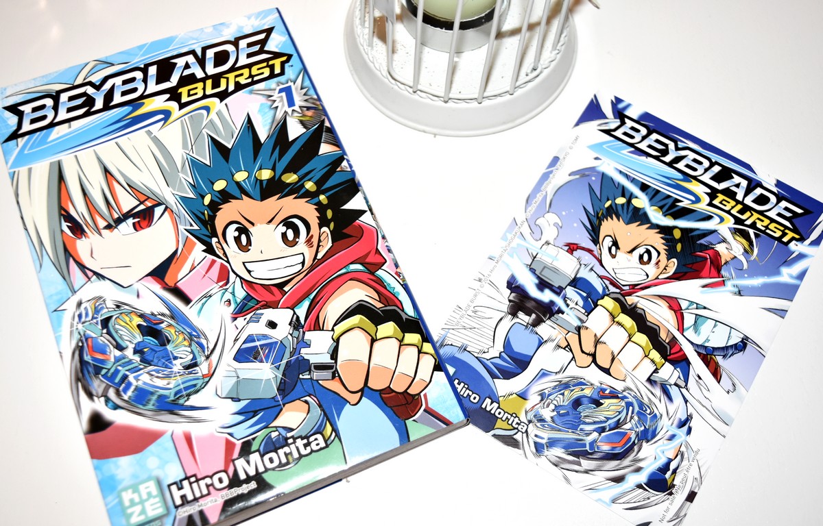 [MANGA] Beyblade Burst - Tome 1 - Kazé - Carnet des geekeries