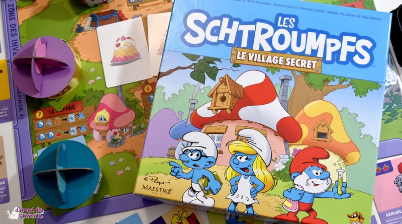La critique du jeu « Les Schtroumpfs – Le Village Secret » par Meyklar- Lucky Duck Games